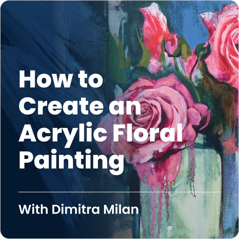 Mastery Insights | How to Create an Acrylic Floral Painting 2.0