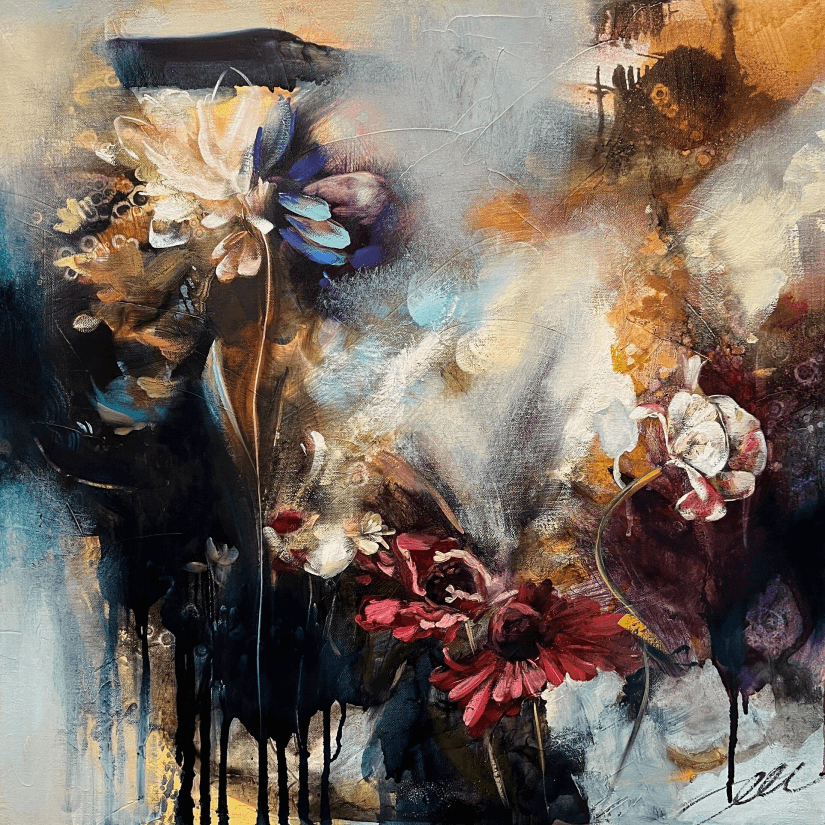 Add How to Create an Abstract Floral Painting to Order